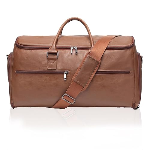 Carry On Garment Bag for Travel, Convertible Travel Garment Bag for Men Women, 2 in 1 Hanging Suitcase Suit Business Travel Bag