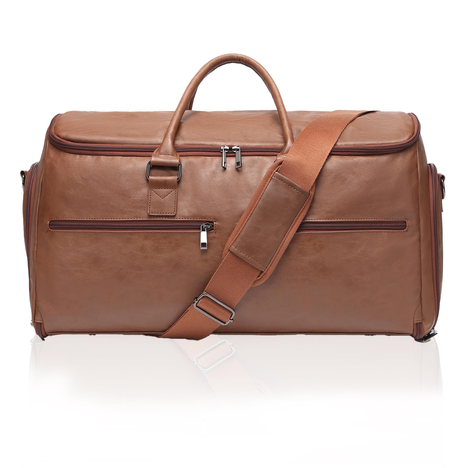 seyfocniaCarry On Garment Bag for Travel, Convertible Travel Garment Bag for Men Women, 2 in 1 Hanging Suitcase Suit Business Travel Bag