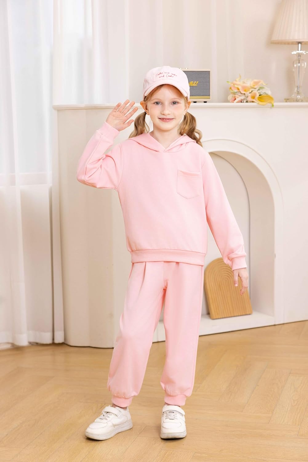 Toddler Girl Boy Long Sleeve Clothes Sets Hoodie Top Pullover Sweatshirt and Pants 2Pcs Unisex Tracksuit Sets - Image 2