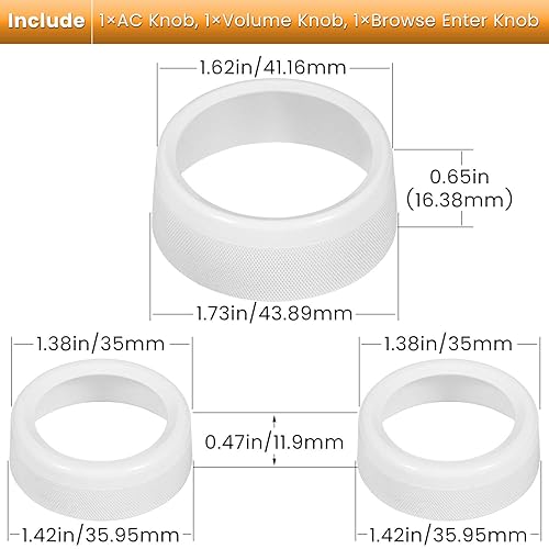 Miniatura 7 de Interruptor de aire acondicionado, perilla de botón de CD para Dodge Challenger Charger Chrysler 300 300s 2015-2023, para Ram 2013-2018, accesorios