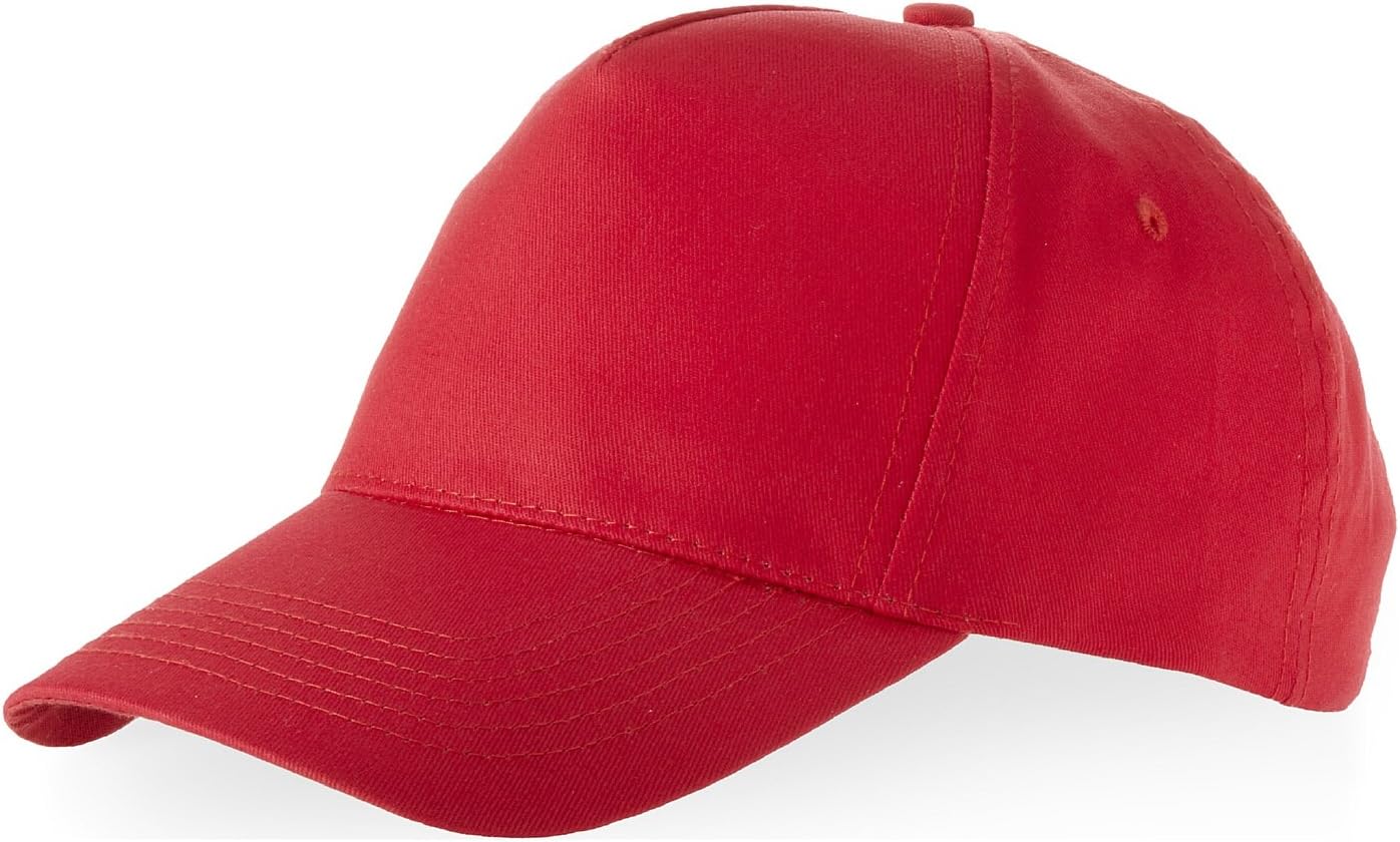Unisex 1202105a Baseball Cap, Red, One Size UK
