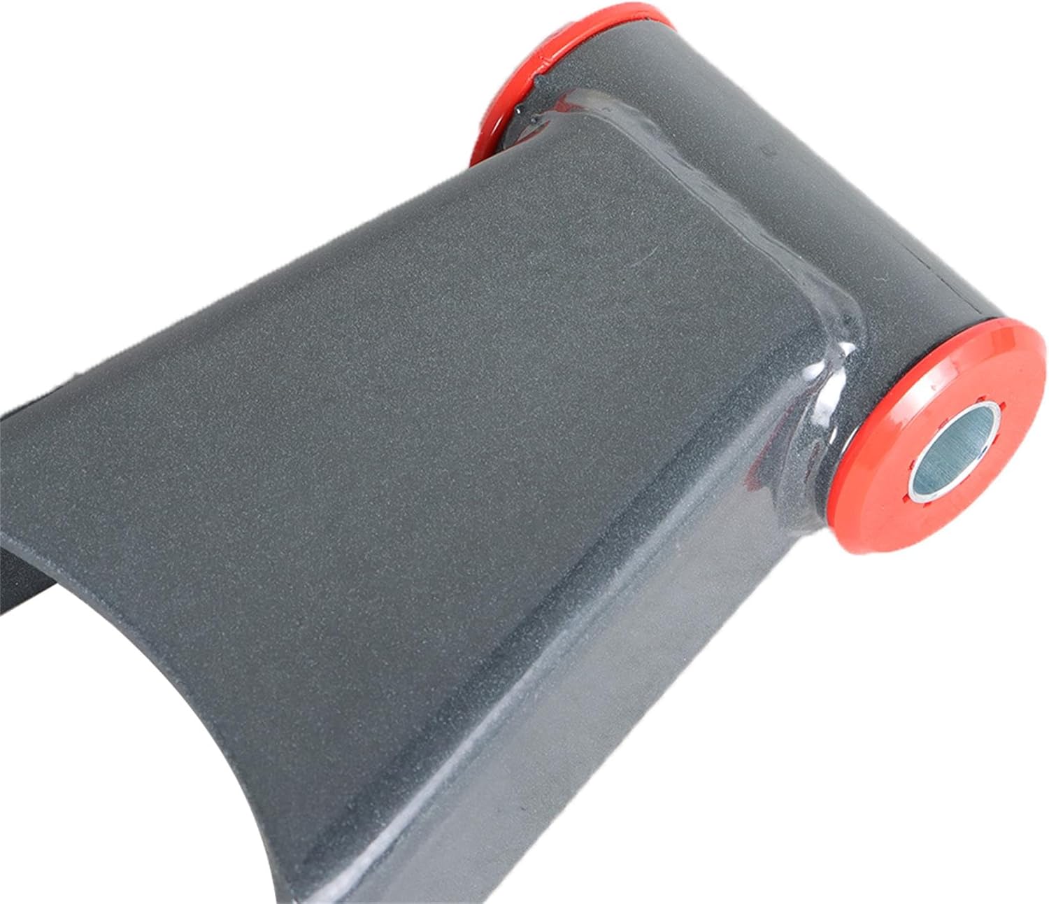 Silscvtt Set of 2 inch Powder Coated Gray Drop Shackles Replacement for Ford F250 F350 Super Duty 1999-2007