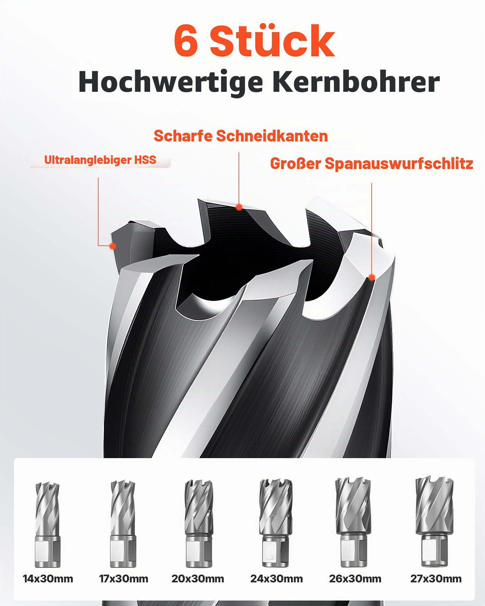 VEVOR Magnetbohrmaschine mit niedrigem Profil, 1300 W, 35 mm Bohrdurchmesser, 10000 N Leistung, tragbare Magnetbohrmaschine mit Weldon-Schaft, für Metalloberflächen Industrie Heimwerker