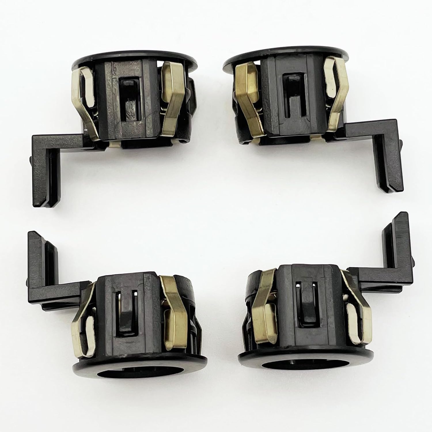 4Pcs PDC Black Parking Sensor Retainer 89348-33100 89348-33080 89348-34020 for Toya-ta Lexus RX350 RX450h 2013-2014