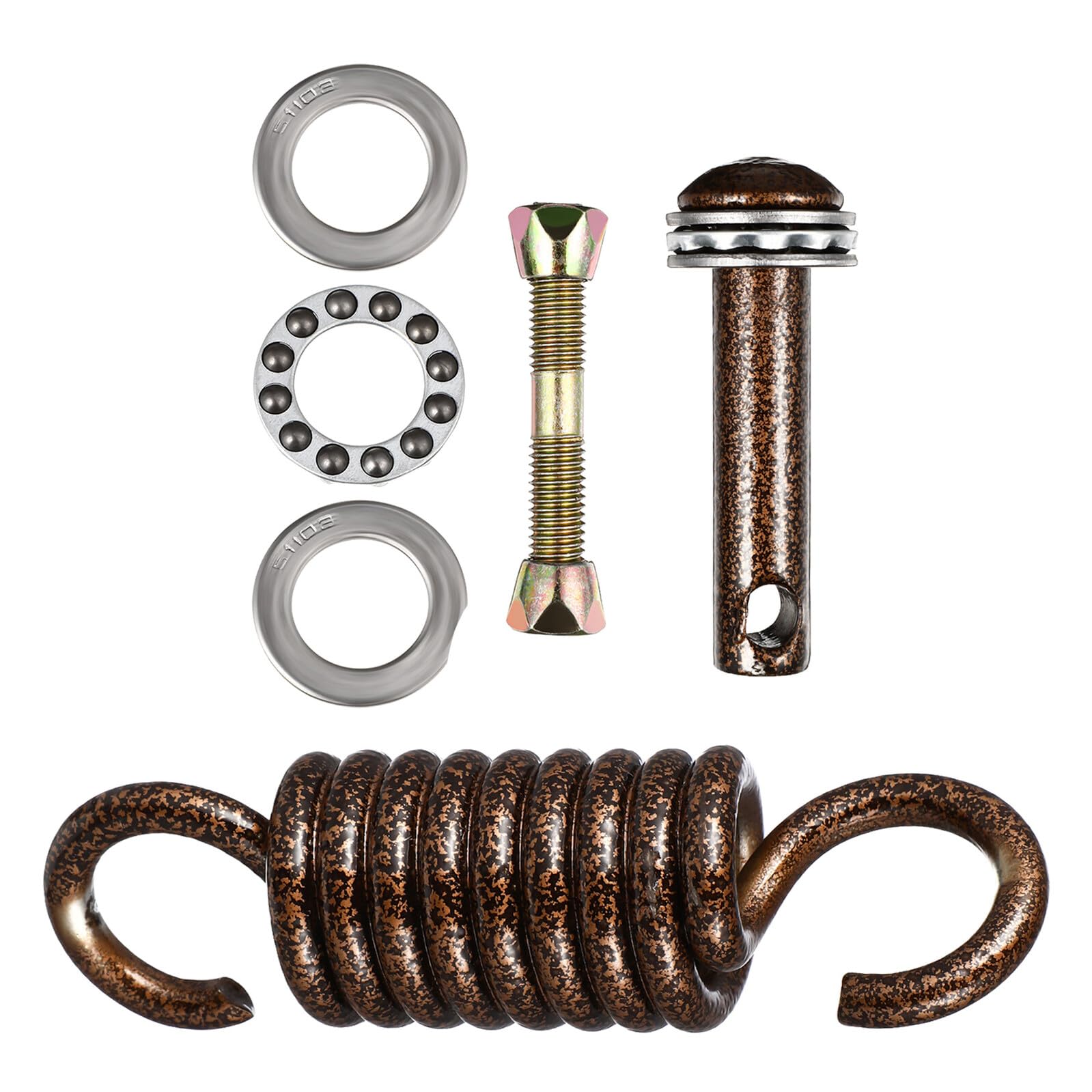 Kit crochet à ressort pour chaise hamac de jardin extérieure et balancelle