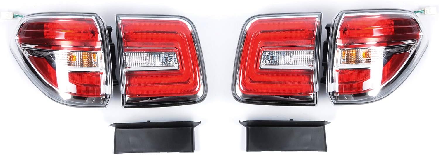New Rear Lamp Assembly Compatible for Patrol 2011-2016 2012 2013 14 15 16 LED Tail Lights Red