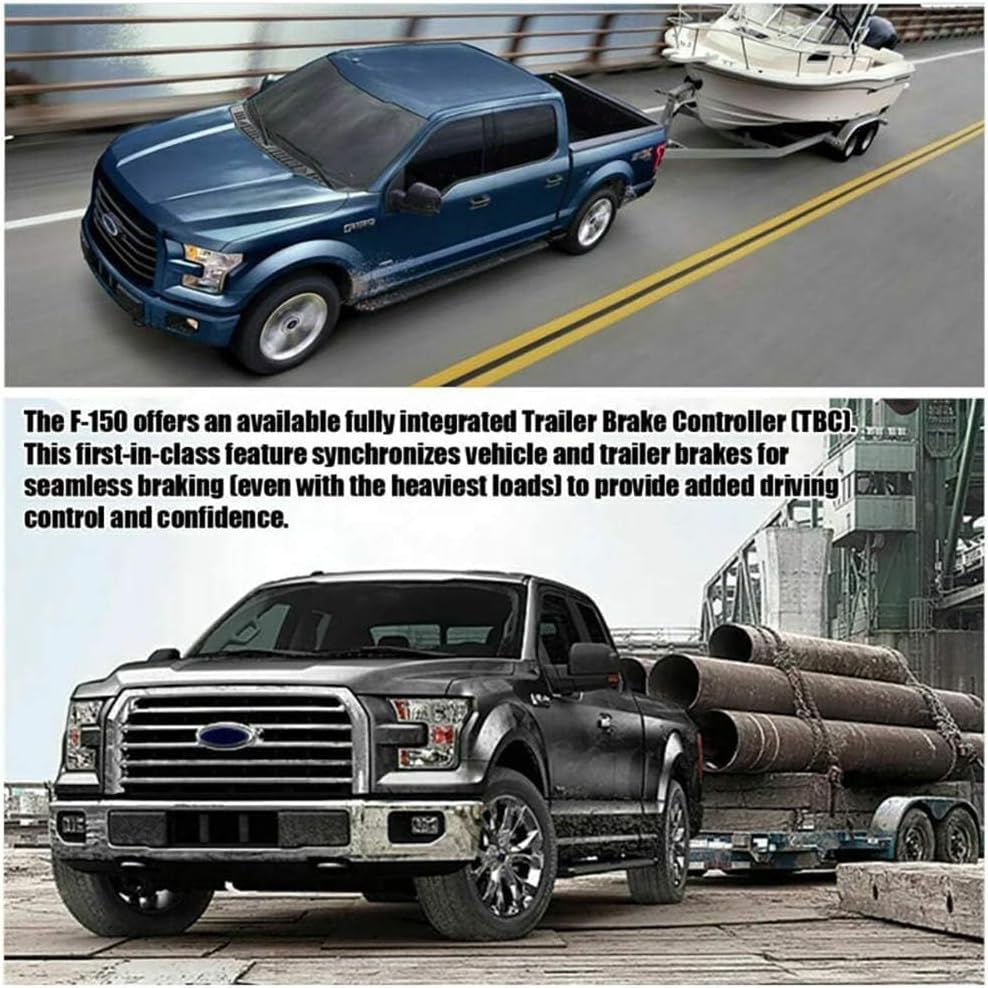 Ensun in-Dash Trailer Brake Controller Control Module Compatible with F-150 2015 2016 2017 2018 2019 2020 All Models FL3Z19H332AA, JL3Z-2C006-AA