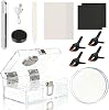 DEDC Card Cleaning Kit, Flattening, Restoration, Repair Care, Sports Card with Thermal Pen, Acrylic Humidifier and Accessories - Complete Solution for Collectors
