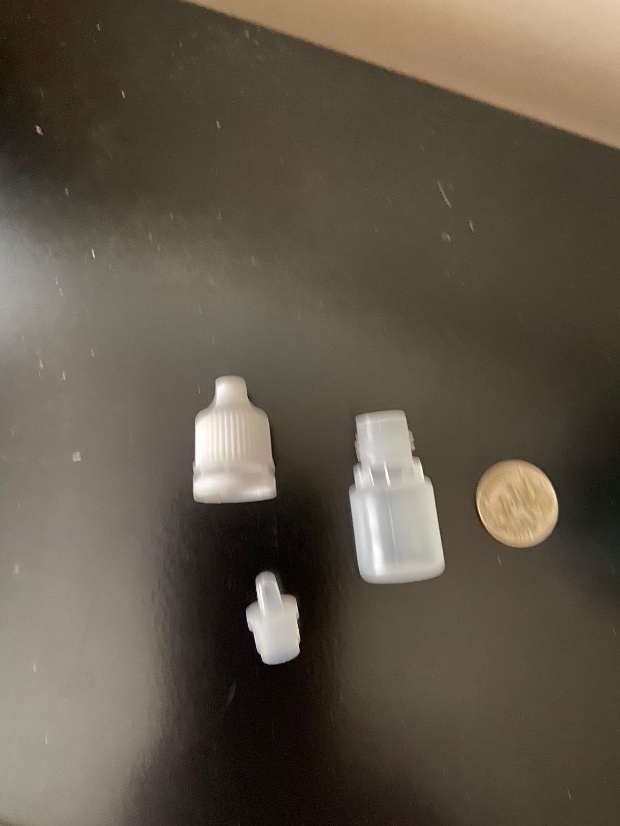 Elandy 50PCS 2ml Portable Empty Squeezable Dropper Bottle