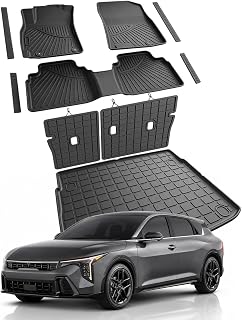 Floor Mats & Cargo Liner for Kia K4 Hatchback 2026(Not for Sedan) Full Set
