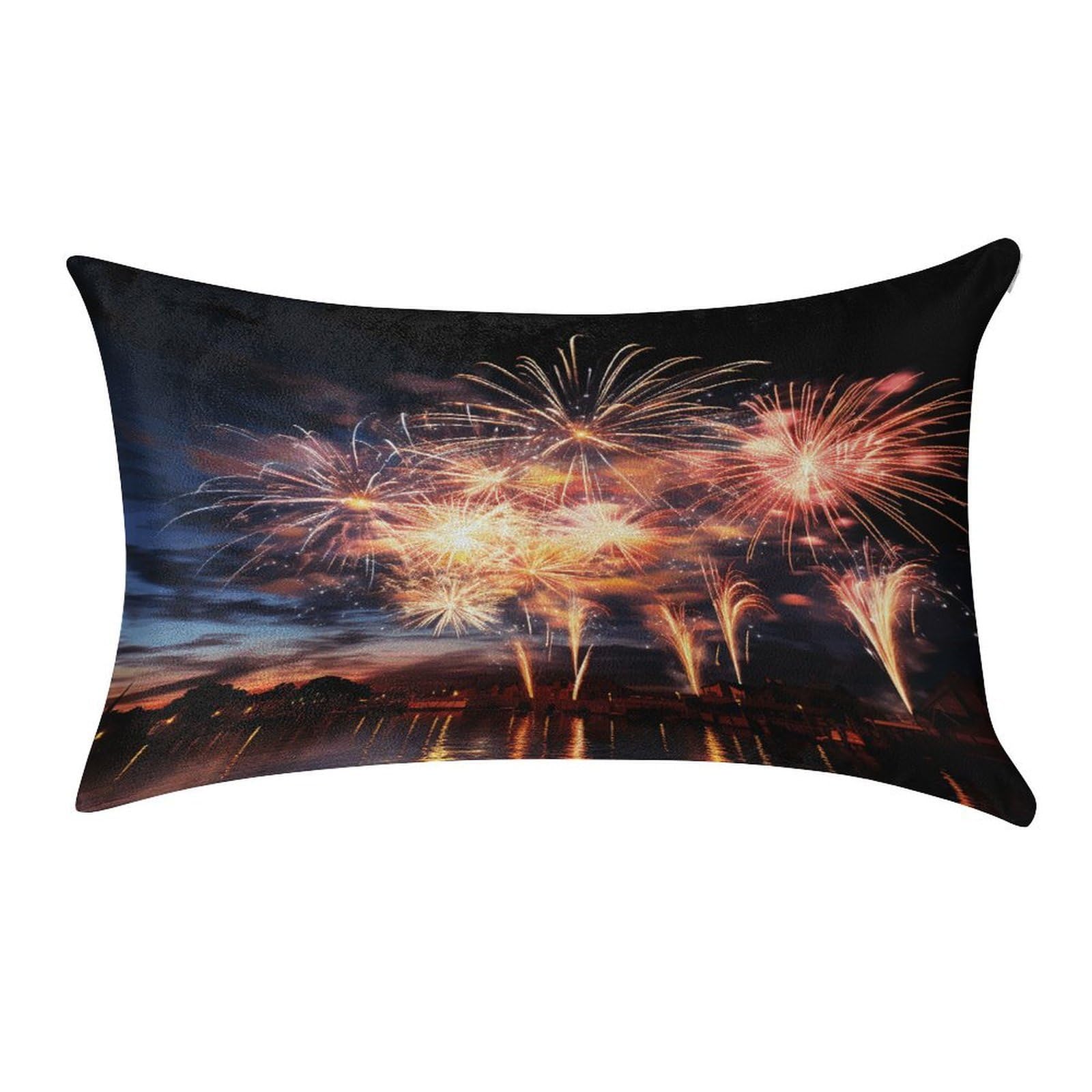 Fekiloot Style Beautiful Fireworks Pillow Covers Home Decor Pillow Cases