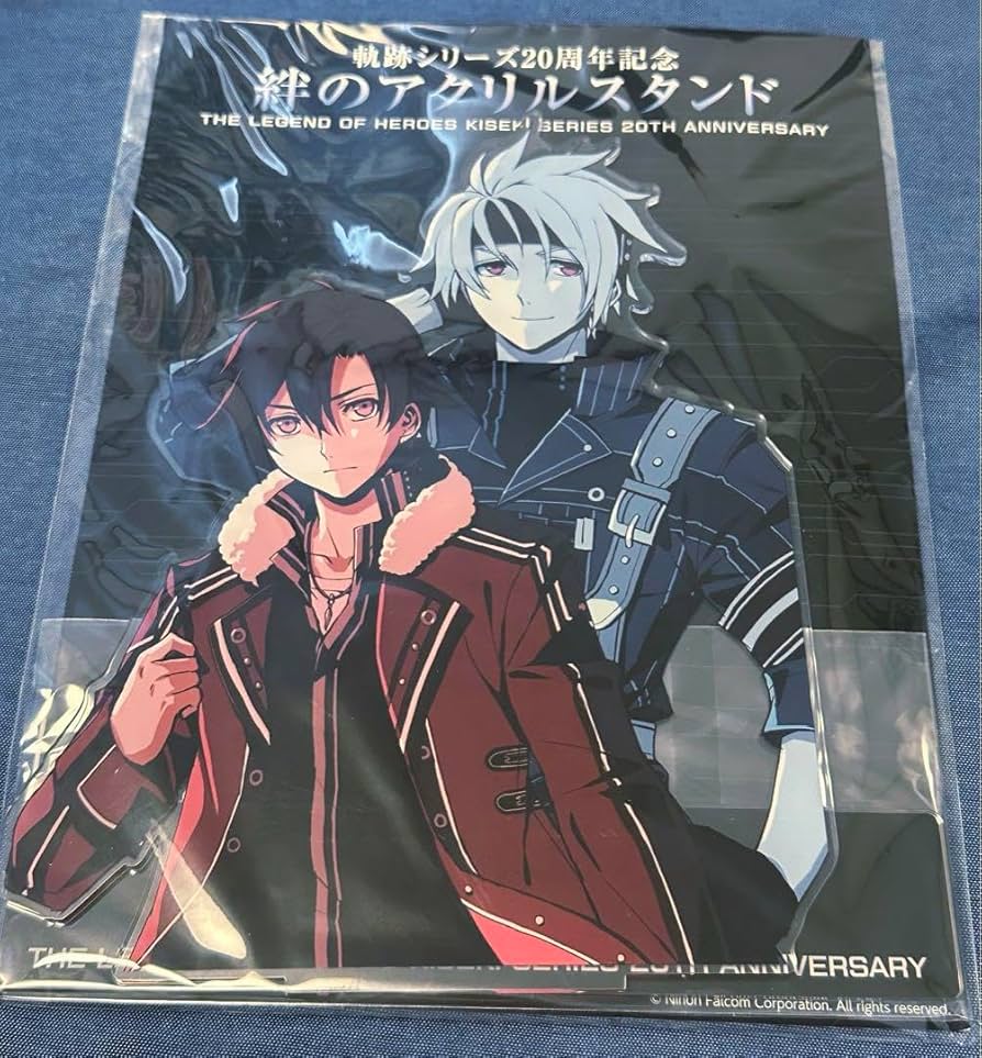 軌跡シリーズ メモリアルメタルプレート閃の軌跡IVリィン＆クロウ 軌跡シリーズ』メモリアルメタルプレート 閃の軌跡IV リィン
