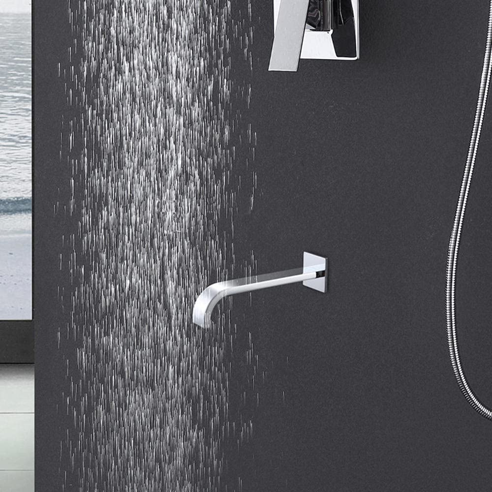 Bocca per Vasca da Bagno Bocca Erogazione per Vasca o Lavabo Muro Bocca Erogazione Rubinetto Vasca G1 / 2