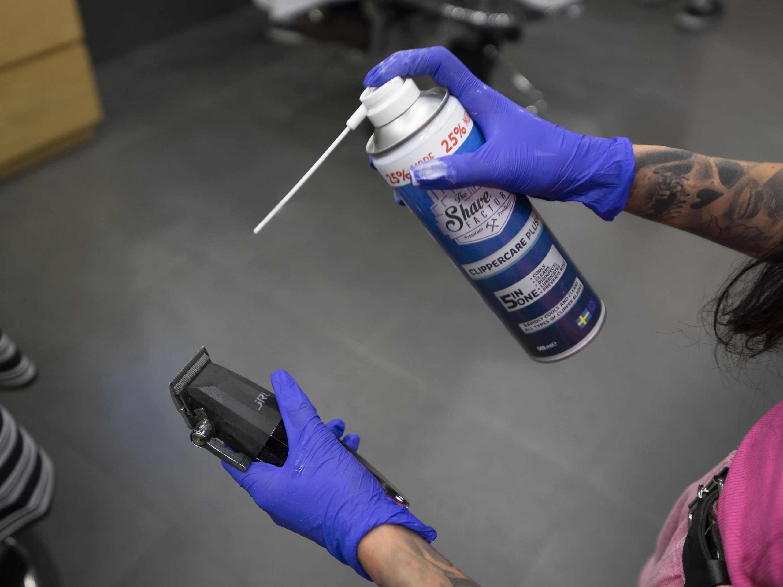 THE SHAVE FACTORY Spray tondeuse