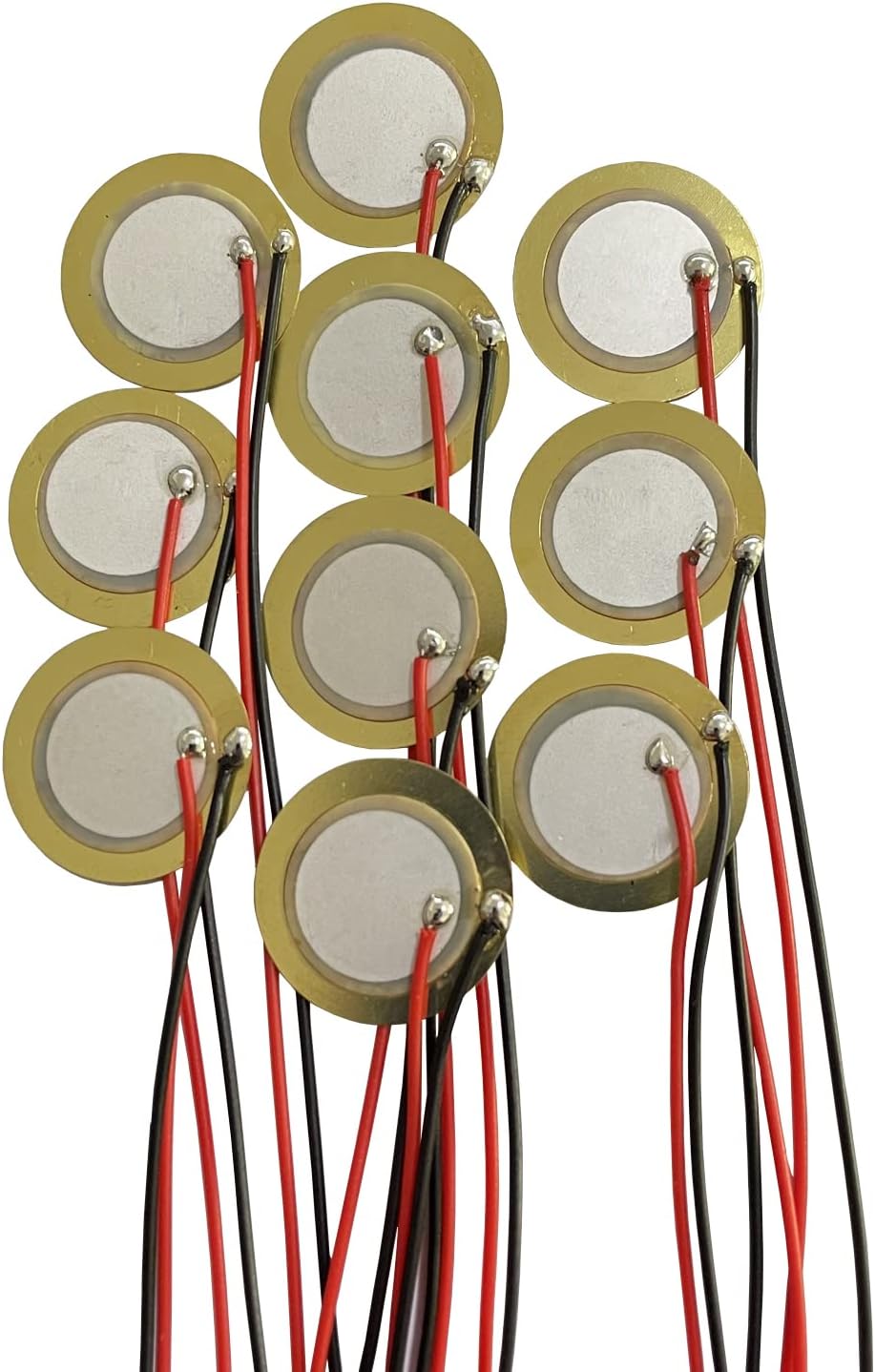 35mm Piezo Disc Transducer Contact Microphone Trigger Sound Sensor