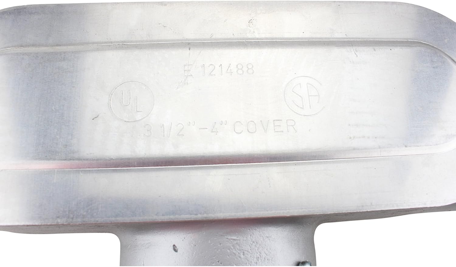 4" Conduit Et10Cg T Type Neoprene Gasket & Aluminum Stamped Cover Emt