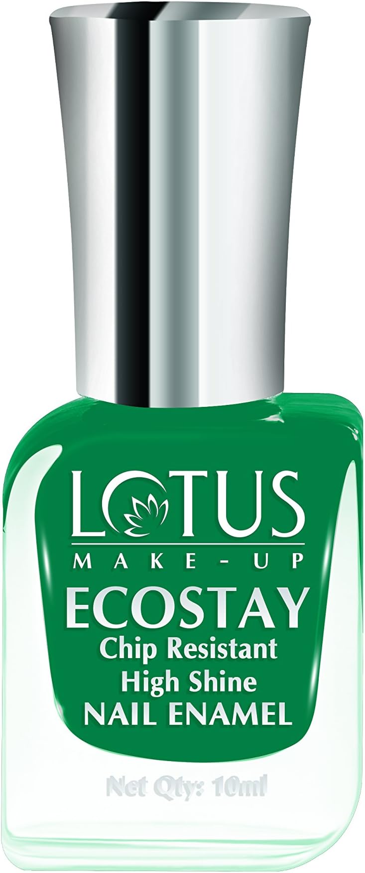 Lotus Herbals Ecostay Fantasy Nail Enamel, Jade Green, 10g