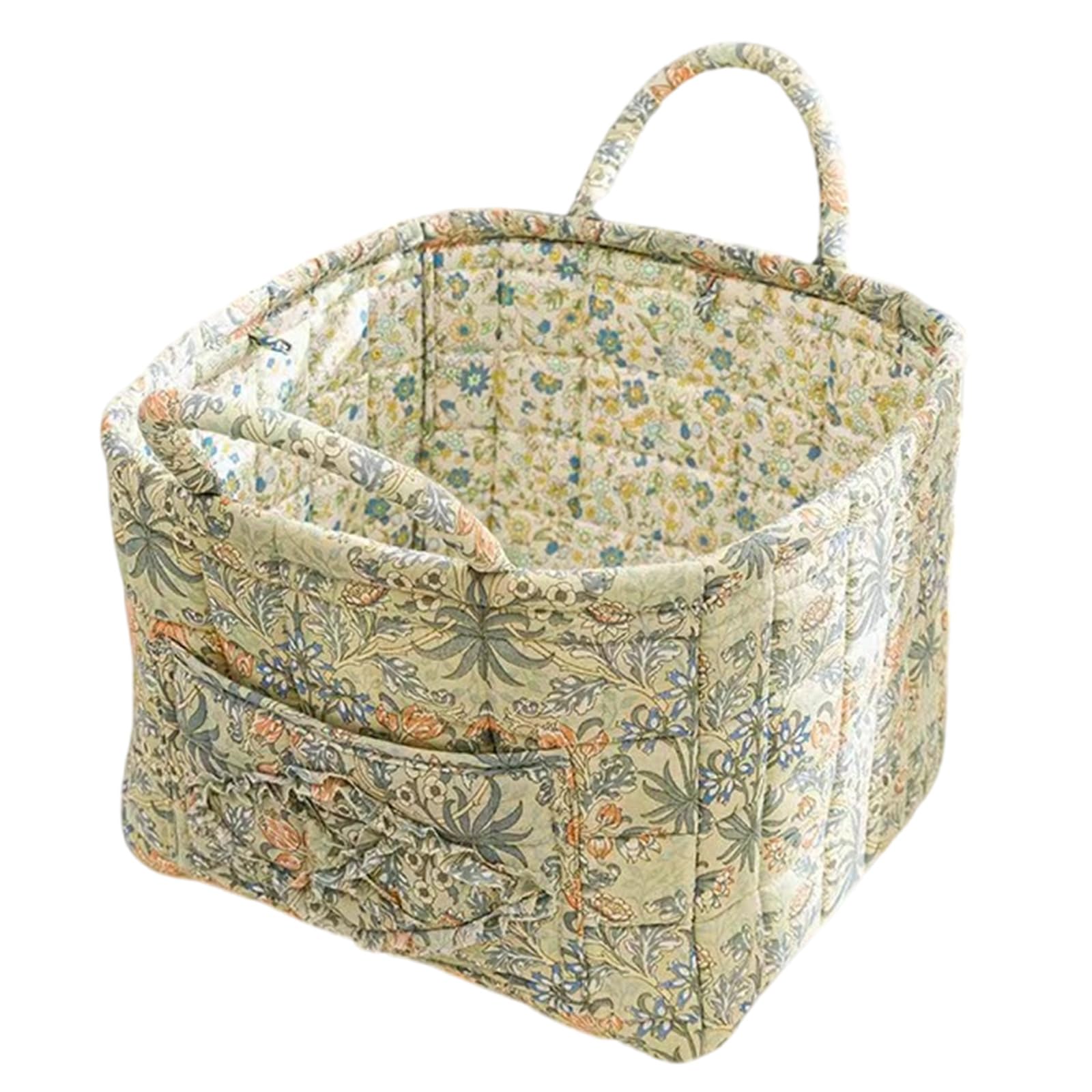 Jazuaiao Multipurpose Polyester Handwoven Baskets for Home Table Organization with Practical Elegant Designed Supplies Household Organization Solution