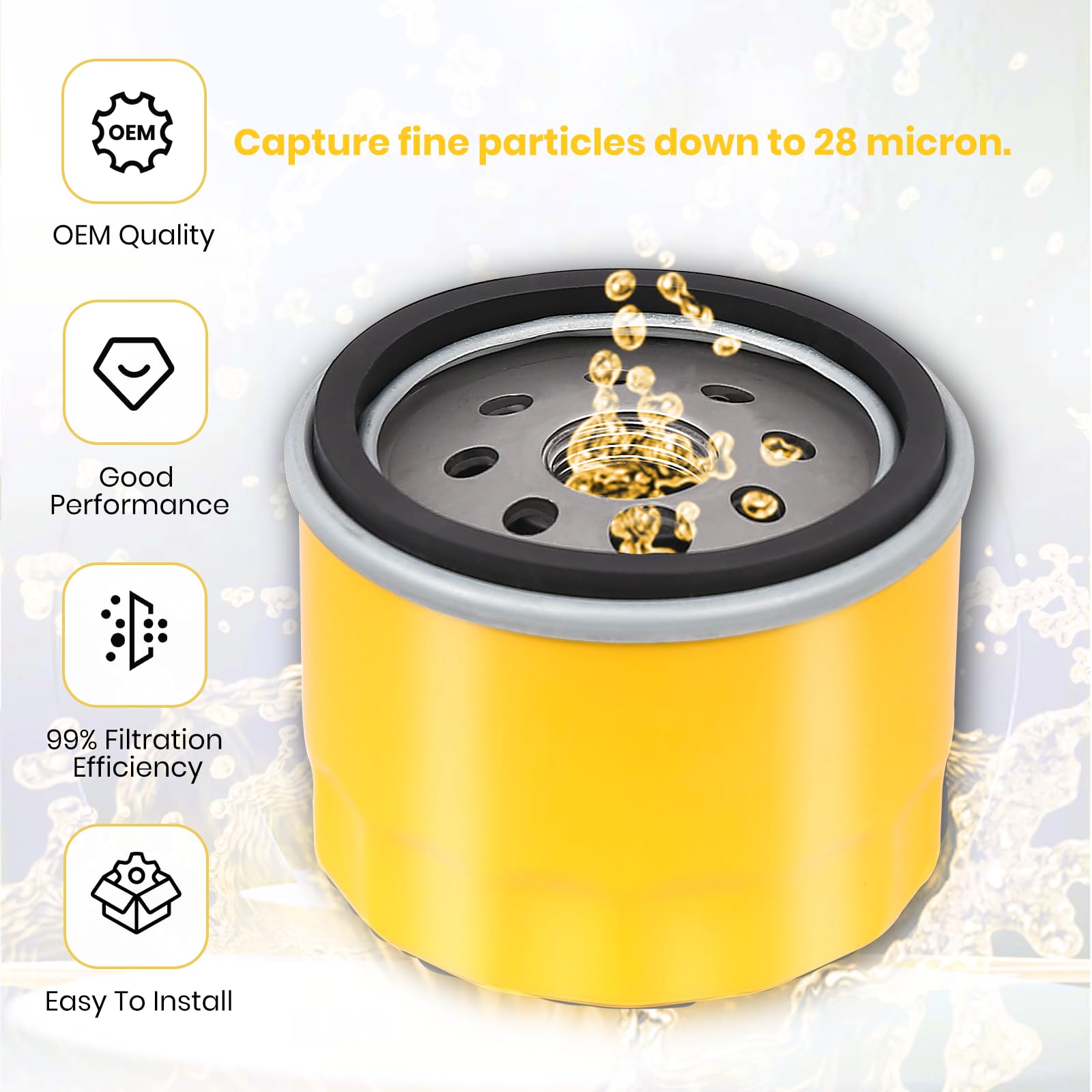 Briggs and Stratton Oil Filters 696854 695396 492932 492932S 492056 492036