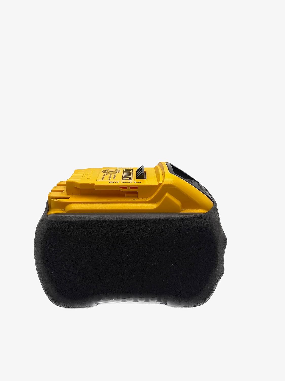 Protoco JB-80 Black Protective Cover Compatible With Dewalt 9.0 Flex DCB609 Battery