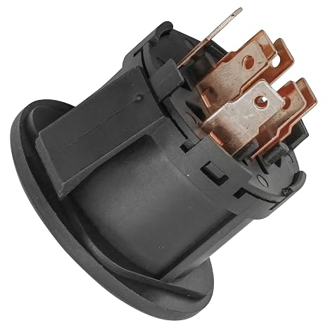 Caltric Rotary Ignition Switch Compatible with John Deere D125 D130 D140 D150 D155 D160 D170 E100 E110 E120 E130 E140 E150 E160 E170 E180 G110 CV730 X155R X165