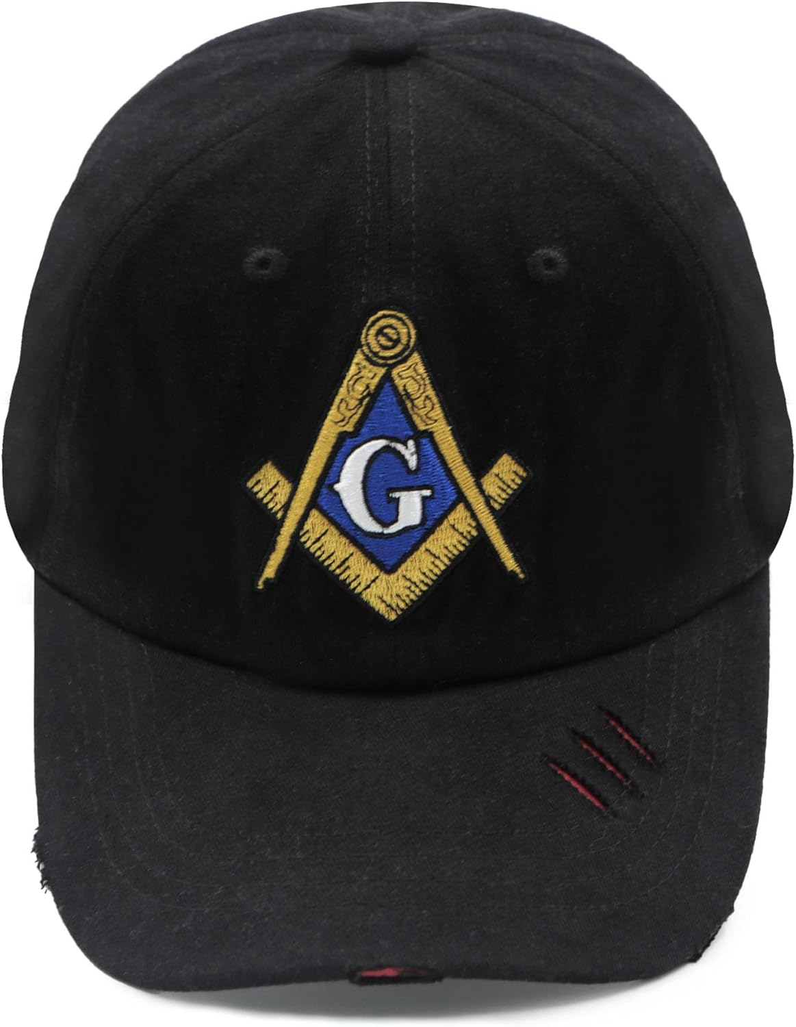 Embroidered Freemason Baseball Cap for Men and Women, 100% Cotton Adjustable Thickened Masonic Mason Classic Hat - Image 5