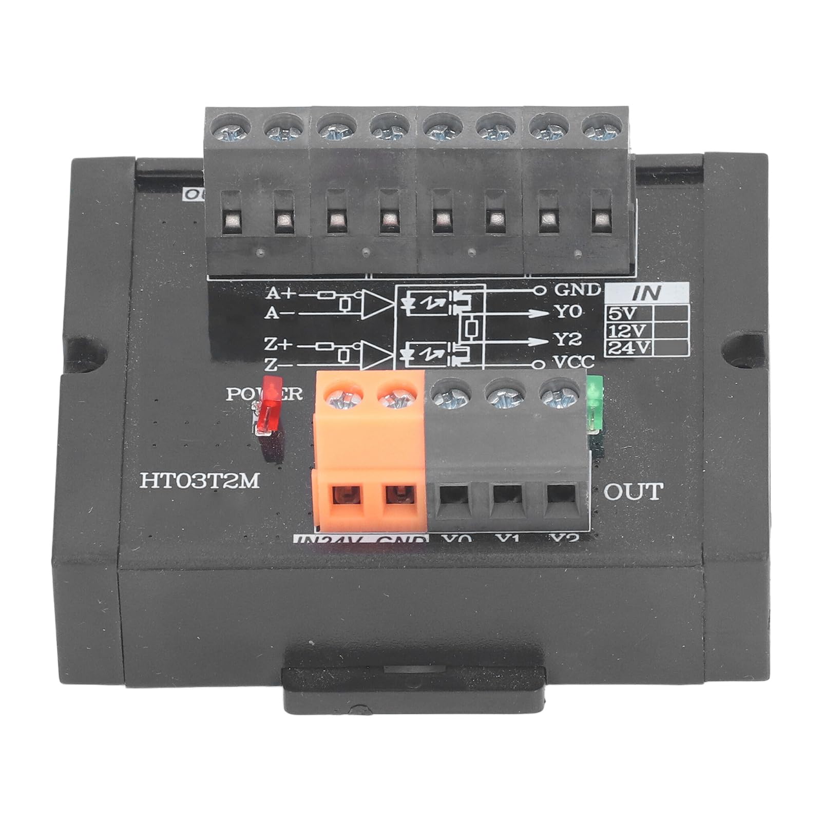 Convertitore di Segnale, Uscita HTL TTL 4-20 MA TTL EIA422 423 NPN Ingresso PNP Modulo Convertitore a 3 per Encoder (12V)