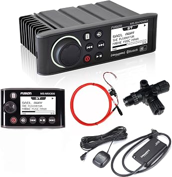 Fusion Entertainment MS-RA70NSX SXV300V1 MS-NRX300 Tuner Remote Bundle