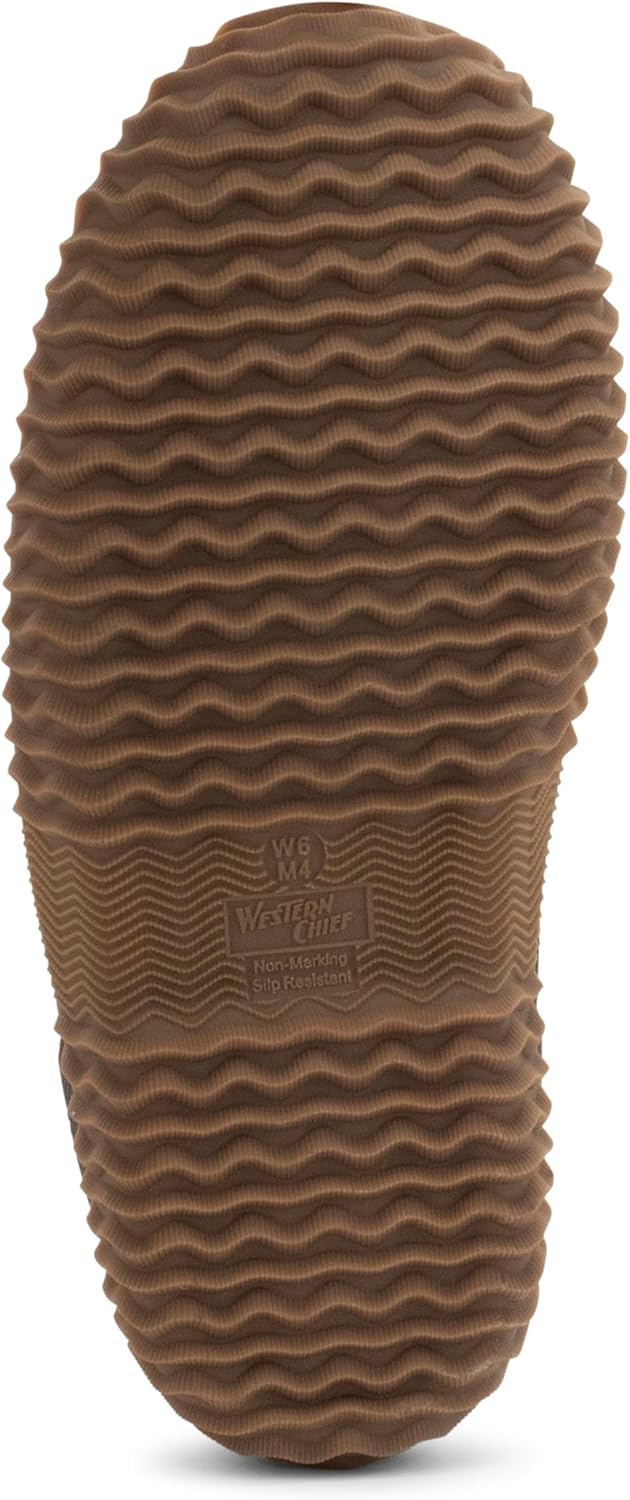 Western Chief Grazer Unisex Waterproof Rubber Garden Shoes, Neoprene Insulated Slip-On, Outdoor Ankle Rain Boots for Men and Women
