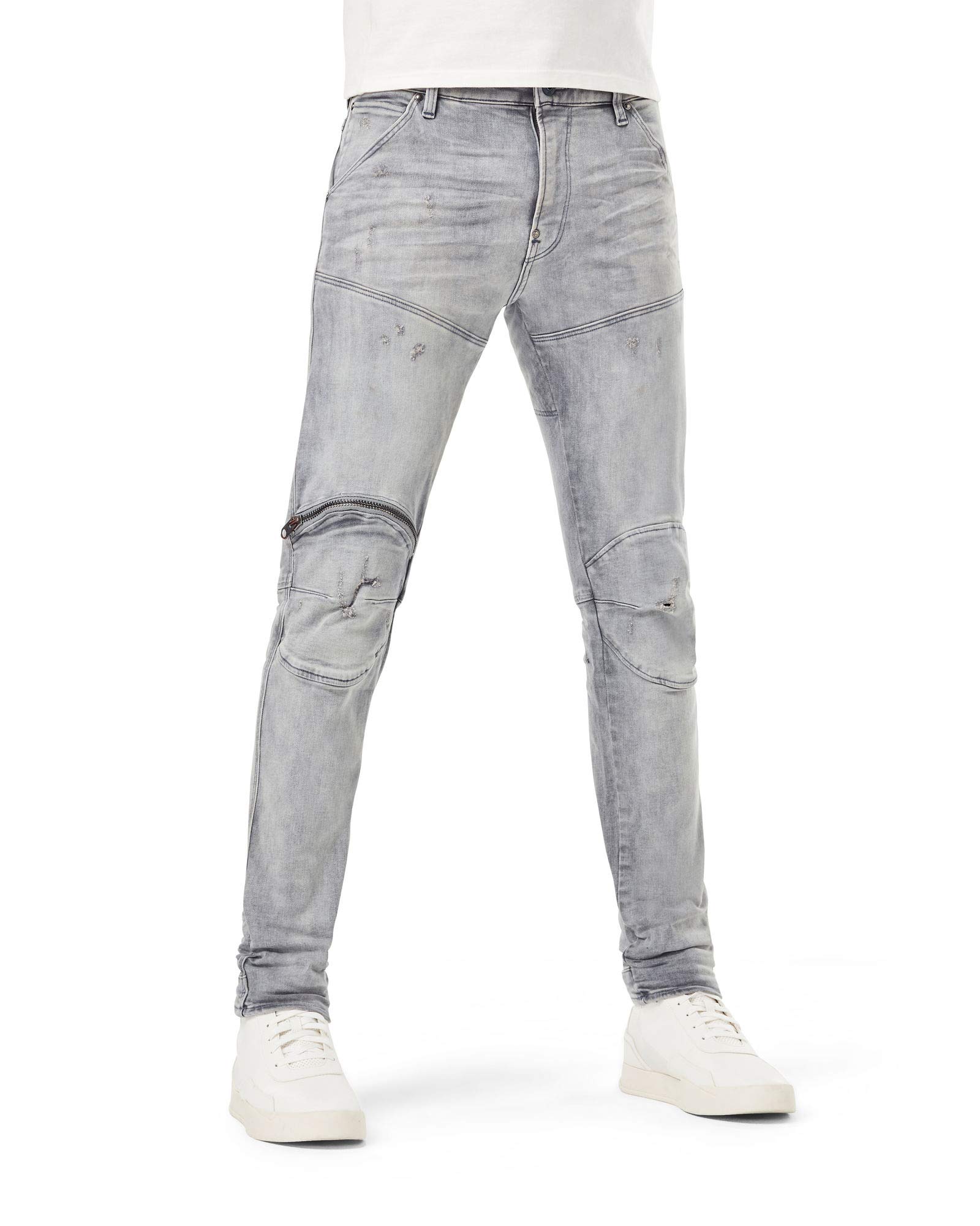 G-STAR RAW Men's Defend Superslim Fit Jean in Slander Black Superstretch