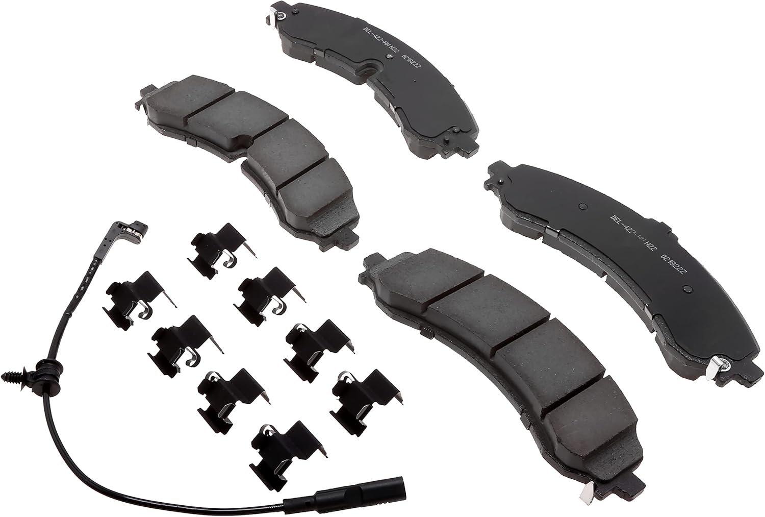 ACDelco Gold 17D2250ACH Ceramic Rear Disc Brake Pad Kit, Brake Pads