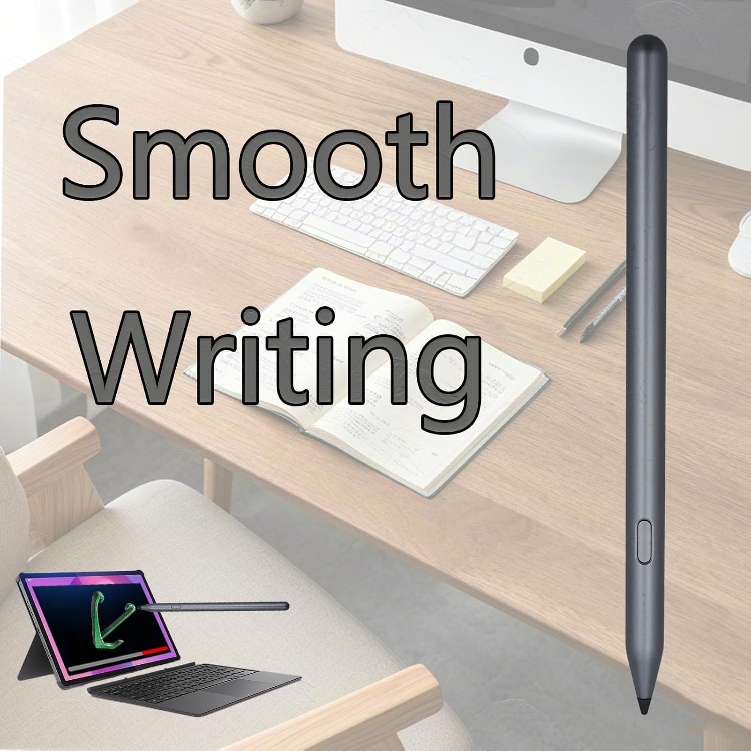 Tab Pen Plus para Lenovo Tab Pen Pro compatible con Lenovo Idea Tab Pro/Tab P12 2025, Legion Y700 (2025)/Legion Tab 8.8 Gen 3, Yoga Tab Plus, Yoga Tab Pro12.7 Yoga Tab Plus, Yoga Tab Pro12.7, K11 Plus