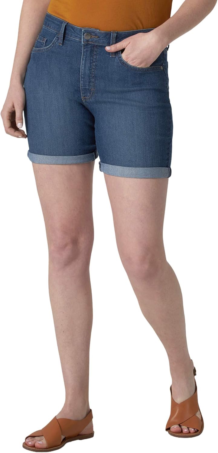 lee riders mid rise shorts walmart