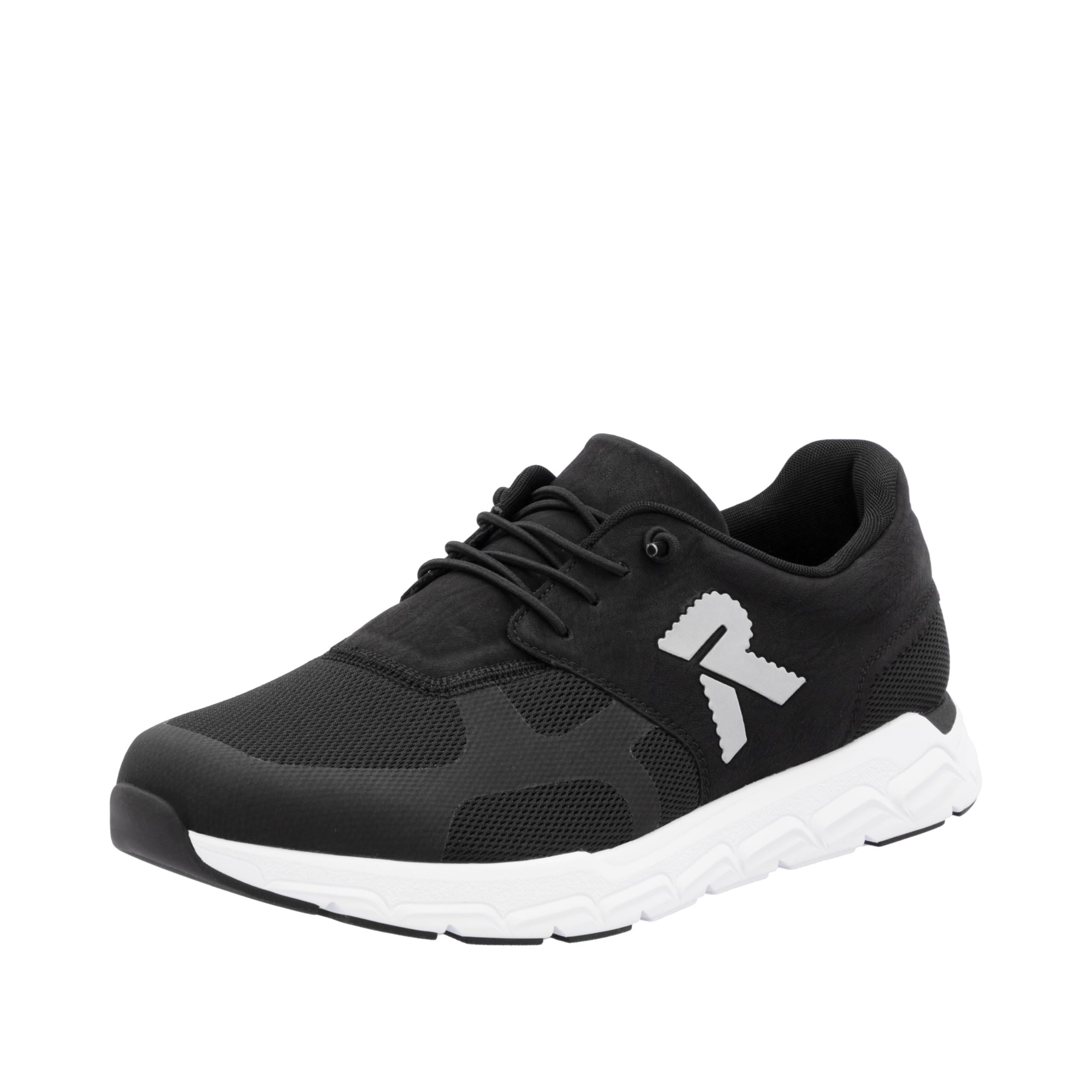 Rieker Sporty Lace-Up Black, Black (Black 01), 40 EU