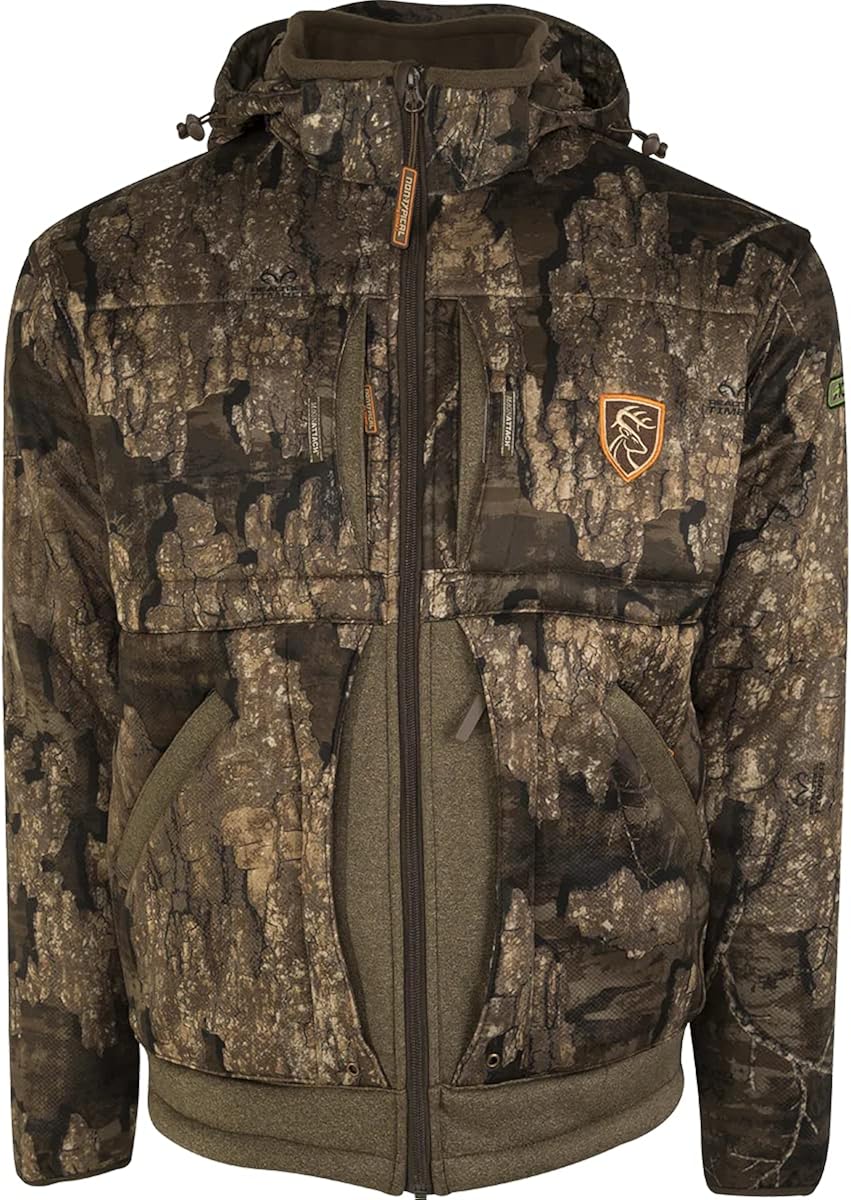 Vista 4 de Drake Waterfowl Chaqueta silenciadora de Stand Hunters con Agion Active XL