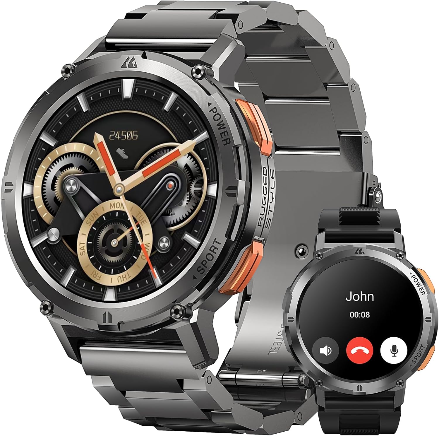 TESOFIT Smartwatch Uomo 1,43 AMOLED Display 60+Giorni Batteria,Orologio Smartwatch Uomo Chiamate e 70 Modalità Sport IP69 Impermeabile,24H Monitor del Sonno per Android Ios(Doppio Cinturino) TESOFIT Smartwatch Uomo 1,43 AMOLED Display 60+Giorni Batteria,Orologio Smartwatch Uomo Chiamate e 70 Modalità Sport IP69 Impermeabile,24H Monitor del Sonno per Android Ios(Doppio Cinturino)