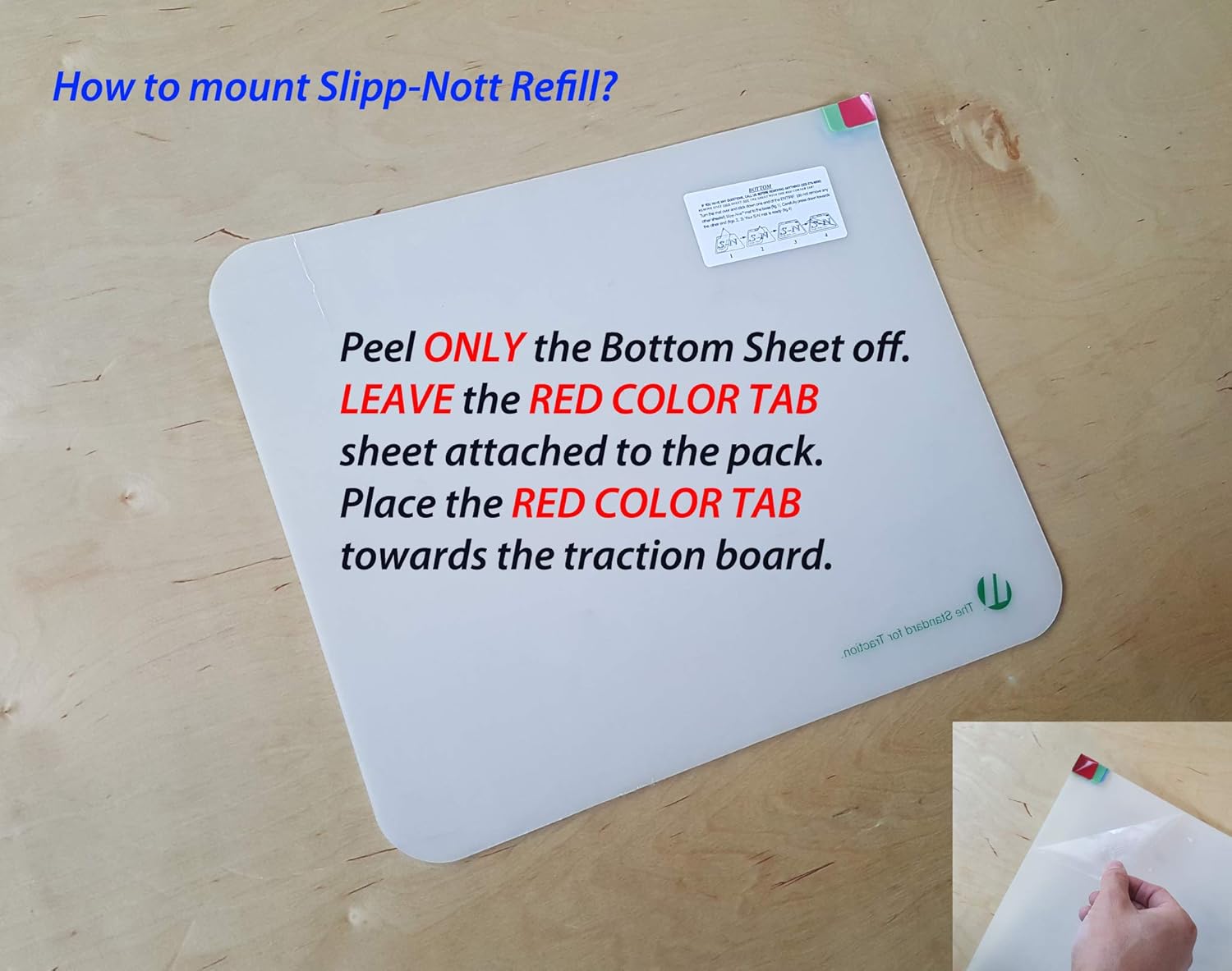 Small Sticky Mat Pad Replacement 60 Sheets Replacement Refill Pad 15"x18"