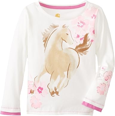 Airbrush Horse Long Sleeve T-Shirt 