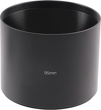 Fotga Metal 95mm Thread Screw-in Tele Zoom Lens Hood for Sigma Contemporary 150-600mm 50-500mm for Tamron SP 150-600mm f/5-6.3 Di VC USD Lens for Sony FE 200-600mm F5.6-6.3 G OSS Lens 50-150mm