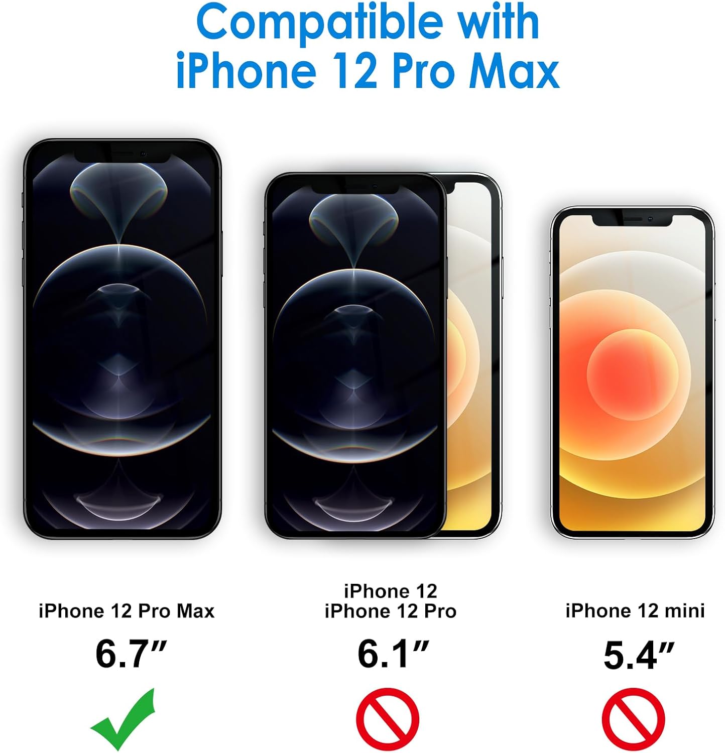 جيتك جراب لموبايل ايفون 12 برو ماكس 6.7 بوصة موبايل مضاد للصدم... - view 2