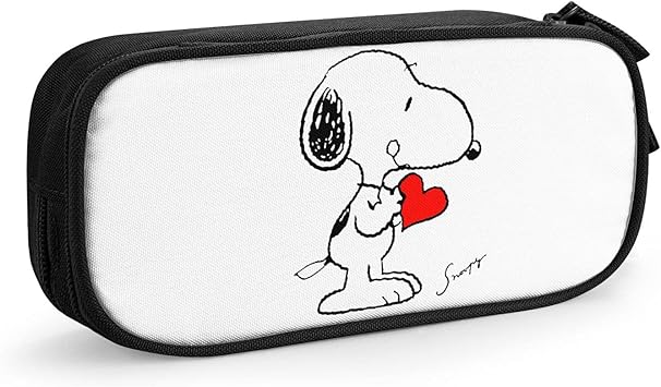 Amazon Co Jp ペンケース スヌーピーペンケース 筆箱おしゃれ大容量多機能二層ペンポーチ 女の子化粧ポーチ男の子文房具収納ポーチ高校生中学生小学生人気かわいい アニメ筆入れ 子供入場に最適なギフト