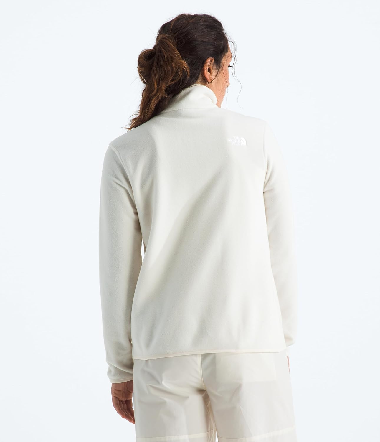 THE NORTH FACE Women's Glacier Fleece Quarter Zip Jacket | Pullover With Zip Pockets & Stretch on Collar, Cuffs & Hem