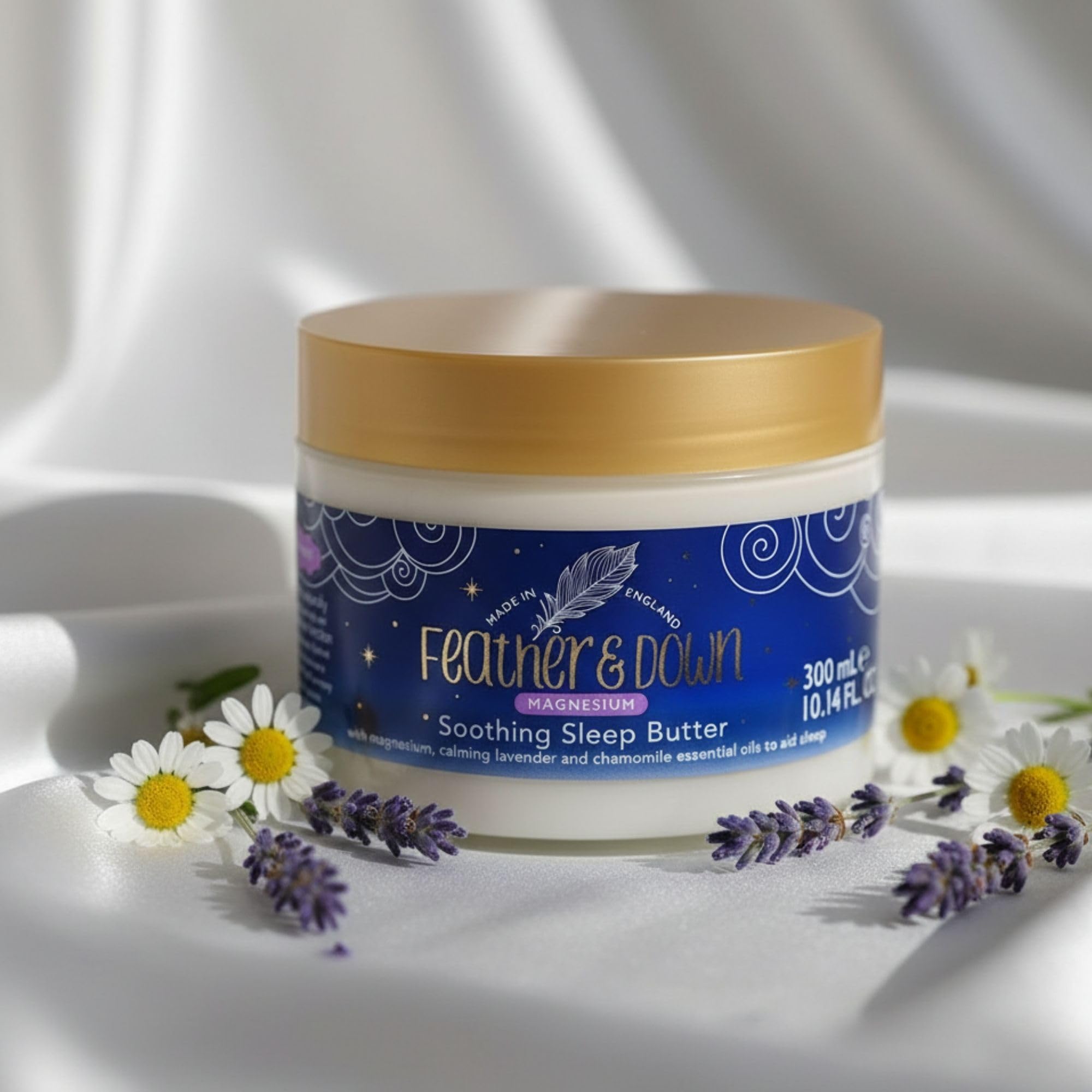 Feather & Down Magnesium Soothing Sleep Butter 300ml - UAE & Partners - View #8