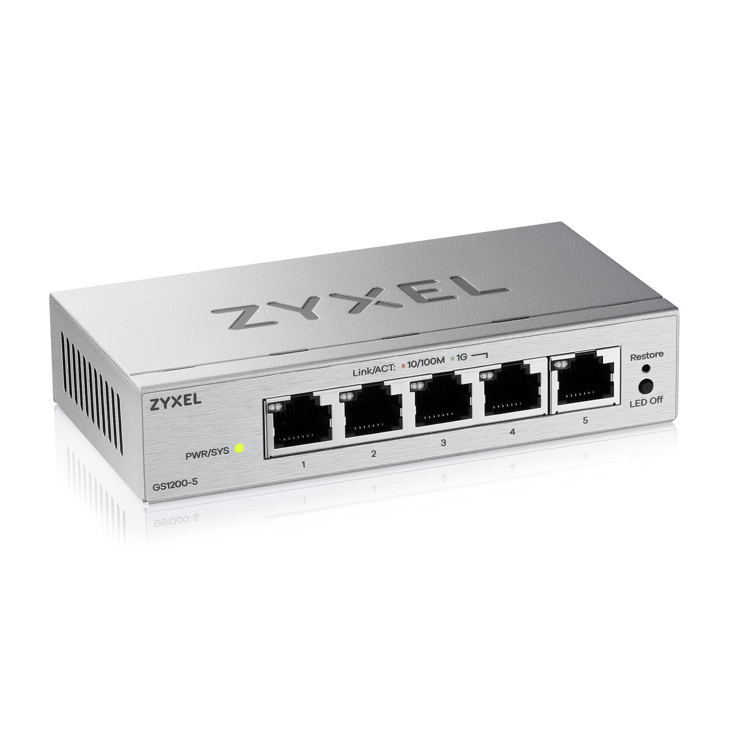 ZyXEL GS1200-5V3 Switch 5xGbE