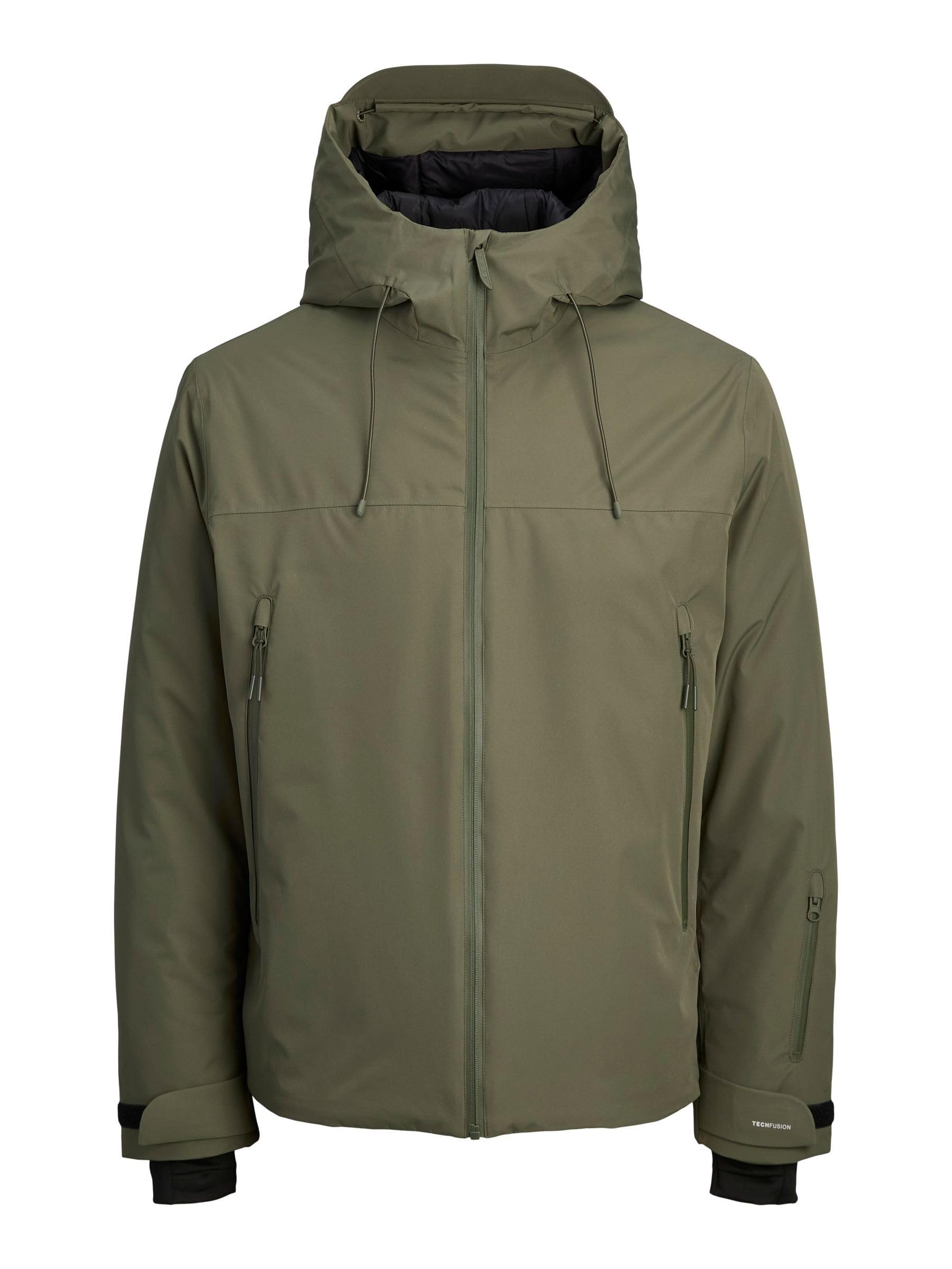 JACK & JONES Jcofusion Technical Jacket Sn, Grape Leaf, M, Foglia di vite, M
