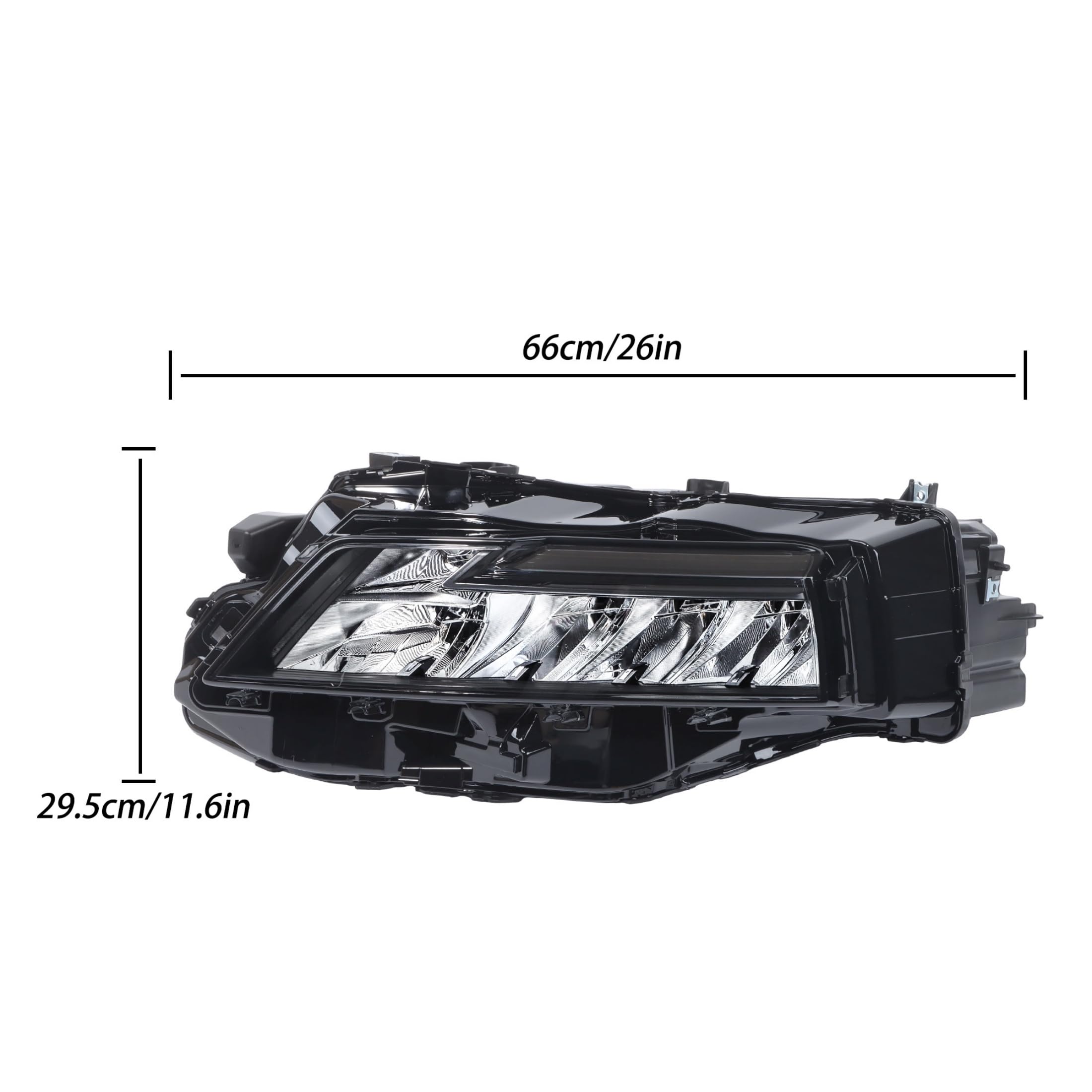 Replacement for Rogue S 2021-2023 Headlight Assembly w/DRL Left Side LH image 3