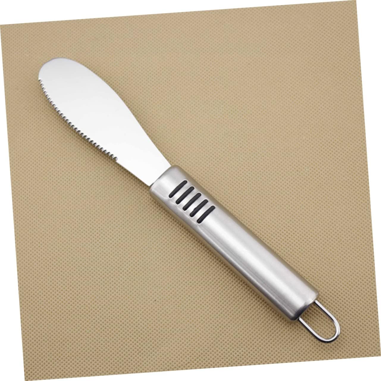 STOBAZA 6Pcs Stainless Steel Butter Cream Spreaders for Cake and Butter