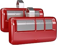 Vista 9 de Control remoto universal para puerta de garaje con clip para visera, para abridores LiftMaster/Chamberlain/Craftsman, adecuado para botones