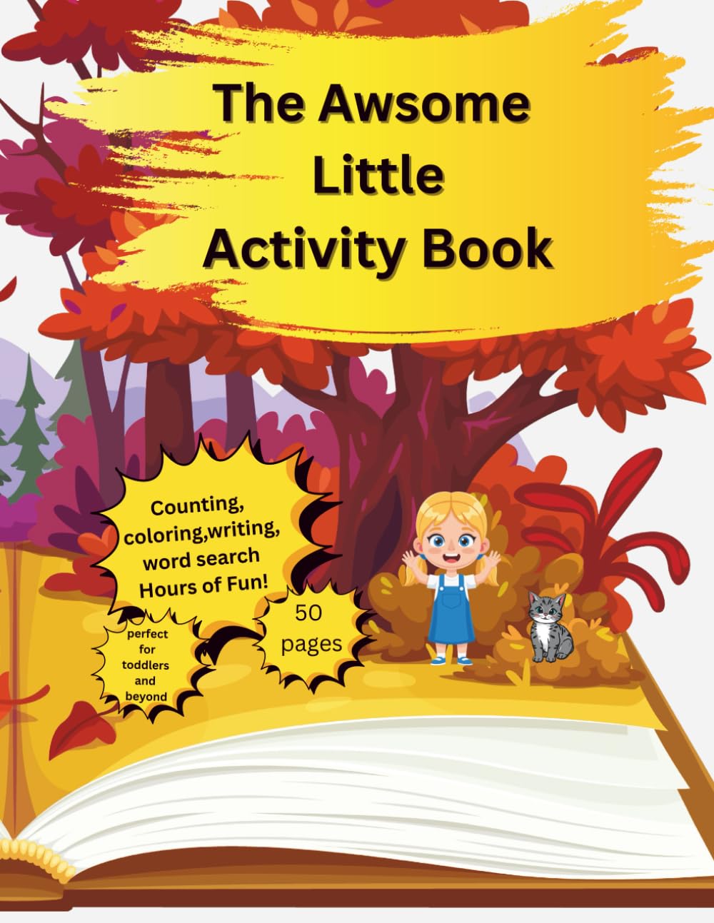 My Awsome little activity book