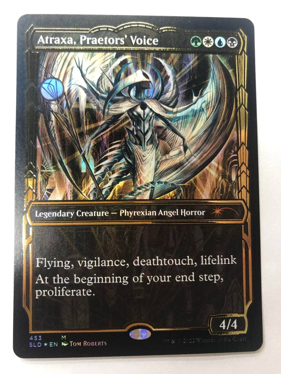 Amazon.co.jp: 箔押し・Foil《法務官の声、アトラクサ/Atraxa